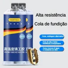 Cola de Fundição de Grau Industrial ab Agente de Reparo de Cola Aço Inoxidável Cobre Alumínio Reparo de Vazamento