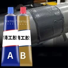 100g Colas De Fundição Forte Adesivo Agente De Reparo Industrial De Metal Ferro Fundido Tracoma Cola De Soldagem Crackle