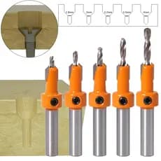 Ferramenta De Parafuso De Aço Carbono Durável De 10/8mm Para Trabalhar Madeira