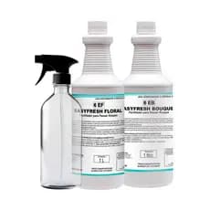 Easyfresh Facilitador De Passadoria Floral e Bouquet 1L Com Gatilho Borrifador e Frasco 500ml