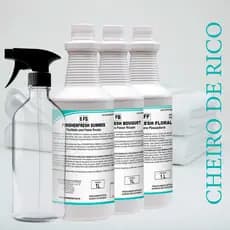 1L rende 10L Finisherfresh Cheiro de Rico + Pulverizador Todas Fragrâncias Summer Bouquet Floral