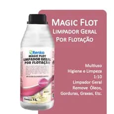 Magic Flot 1L - Limpador Geral Renko - Limpeza Poderosa por Flotação para Sujeiras Difíceis