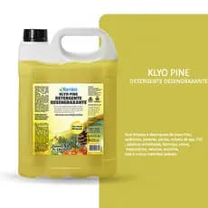 5L Klyo Pine Detergente Gel Desengraxante Renko | Limpeza Eficiente com Aroma Refrescante de Pinho