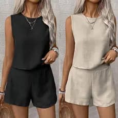 Conjunto Feminino Varias Cores Lançamento Verão Short e Blusa