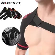 DAYSELECT Sports Ajustável Fitness Proteção Múltipla Compressão Suporte De Ombro Anti-Entorse