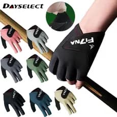 DAYSELECT 1 Peça Esportiva Antiderrapante Protetor De Palma Elástico Ajustável Antifricção Luva De Bilhar Snooker