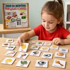 Jogo Educativo Bilíngue – Estimule a Memória e o Inglês