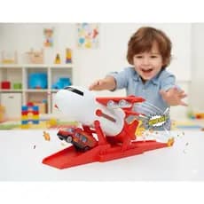 Pista de carrinho infantil  Lançador avião brinquedo com carrinho incluso