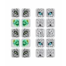Adesivo de Unha com 240 Películas Animal Print Nail Art