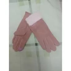 Luvas Térmicas Femininas Suede F-68 | Toque Macio, Tela Touchscreen, Proteção Contra Frio