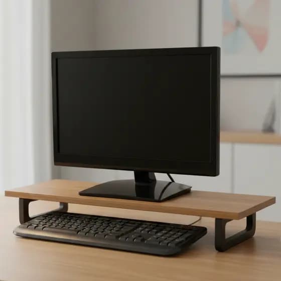 Suporte Base Para Monitor e Notebook Mesa Gamer Escritório