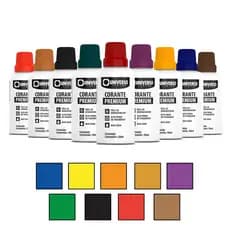 Corante P/ Tinta Acrílica Esmalte Epóxi 50ml Cores Pigmento Líquido Base Água Universo Pintura