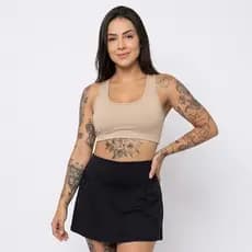 Short Saia Academia/Caminhada/Cross Fit/Corrida Shorts Feminino Academia Treino