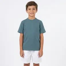 Kit Camiseta Manga Curta Infantil Masculina Básica Malha 100% Algodão