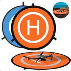 Kit 2 Landing Pad 75cm Drone Pista Pouso Decolagem Bolsa Dji