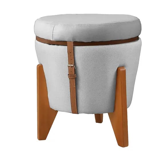 Puff Flex Decorativo Baú Com Tampo Para Mesa Centro E Apoio Luxo Puf Versatil