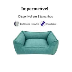 Cama/caminha para pet Impermeável com zíper - Cachorros e gatos