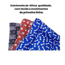 CAMA CAMINHA COLCHONETE CACHORRO E GATO Porte Grande tamanho P ao GG