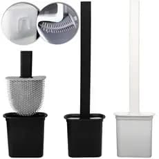 Escova Sanitária De Silicone Para Vaso Banheiro