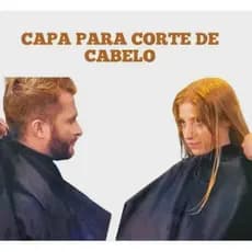 Capa Profissional para Corte de Cabelo – Proteção e Conforto Durante o Corte