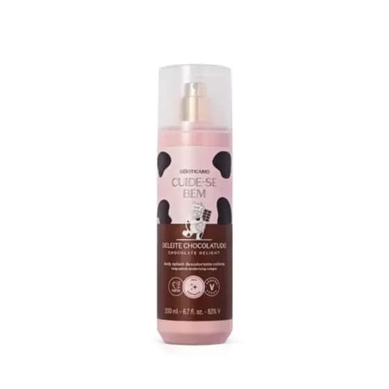 BODY SPLASH CHOCOLATUDO 200 ML O BOTICÁRIO