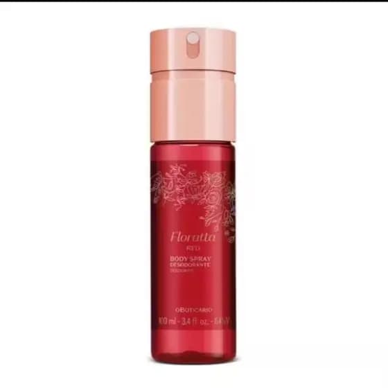 BODY SPRAY DESODORANTE FLORATTA RED