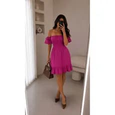 Vestido Curto Feminino com Caimento Impecável
