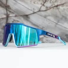 Óculos De Ciclismo Kapvoe Sol Para Esportes Ao Ar Livre UV400 1 Lente