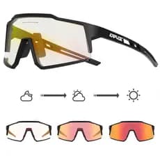 KAPVOE Óculos De Ciclismo Fotocromáticos Azuis , Sol Para Masculino E Feminino , 1 Lente