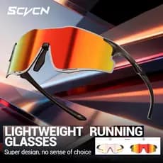 SCVCN Fotocromático Leve Ciclismoóculos Elegantes Esportes Ao Ar Livre UV400 Mtb Bicicleta Correndo Óculos