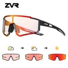 ZVR Óculos De Sol Fotocromáticos Para Ciclismo UV400 Esportes Ao Ar Livre Homens Mulheres Bicicleta