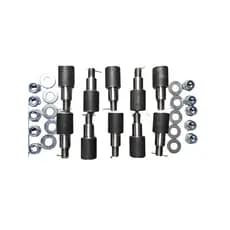 Kit com 10 Pontas De Eixo Completa Ponteira Cubo Carretinha Reboque