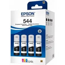 Kit Refil Epson 544 Preto Amarelo Ciano Magenta Tinta 4 Preta Original Envio Imediato No Mesmo Dia Entrega Rápida Brasil