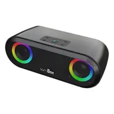 Caixa de Som Bluetooth SOMBOX 40W TWS RGB D-X006