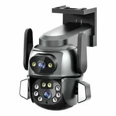Câmera de Segurança IP Wi-fi 3D Full HD 1080P Lente Dupla 360° ÍPEGA KP CA-209