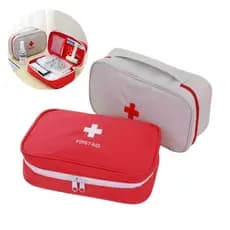 Necessaire Primeiros Socorros Porta Remédio Kit Viagem