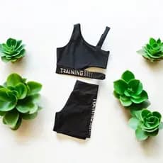 Conjunto Fitness Feminino | Média  Compressão | Roupa de Academia | Look Esportivo | Moda Fitness Feminina | short +top.