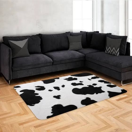 Tapete para Sala 69x118 /AN PRINT REALISTIC VACA Grande moderno