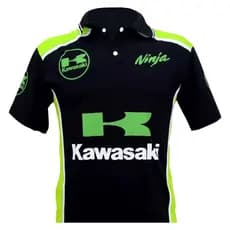 Camiseta Gola Polo Esportiva Moto Kawasaki Ninja Envio 24h