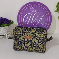 Nécessaire box, nécessaire multiuso, nécessaire tamanho médio, compacta e espaçosa