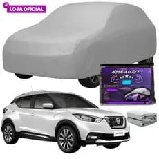 Capa Cobrir Nissan Kicks ARMADA FORCE Forrada 100% Impermeável Protege Sol Chuva Poeira Anti-UV