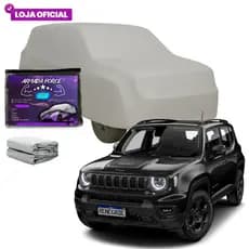 Capa Cobrir Jeep Renegade ARMADA FORCE 100% Impermeável Sem Forro Protege Sol Chuva Poeira Anti-UV