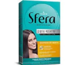 Kit Alisante Sfera Cabelos Ondulados Volum Manteiga de Argan Kit Alisante