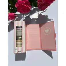 Kit 2 Mini Velas Aromáticas em Caixa Presente Cartão Love