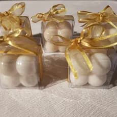 Vela Mini Bubble Decoração Presente Sem Aroma Likare 40g