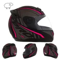 Capacete Fechado Pro Tork Evolution G6 Pro Unissex Moto Motoqueiro 56 58 60 Liberty