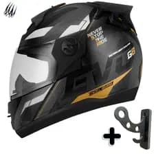 Capacete G8 Evo Pro Tork Liberty + Suporte De Parede Para Pendurar Capacete
