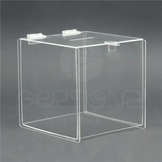 Urna Quadrada - 30cm - Persona Acrilicos