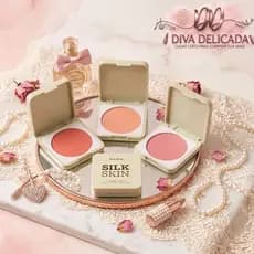 Natural Flush Blush Compacto Silk Skin Ruby Rose
