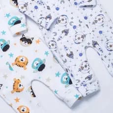 Kit 2 Macacão Para Bebê Menino Soft Quentinho Dia a Dia Confortavel Vários Tamanhos Do RN ao G